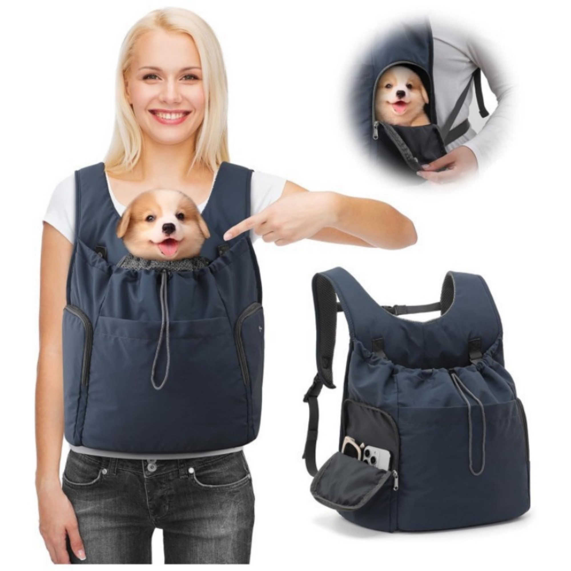 Dog Front Carrier Backpack Item No#12744 - Image 7