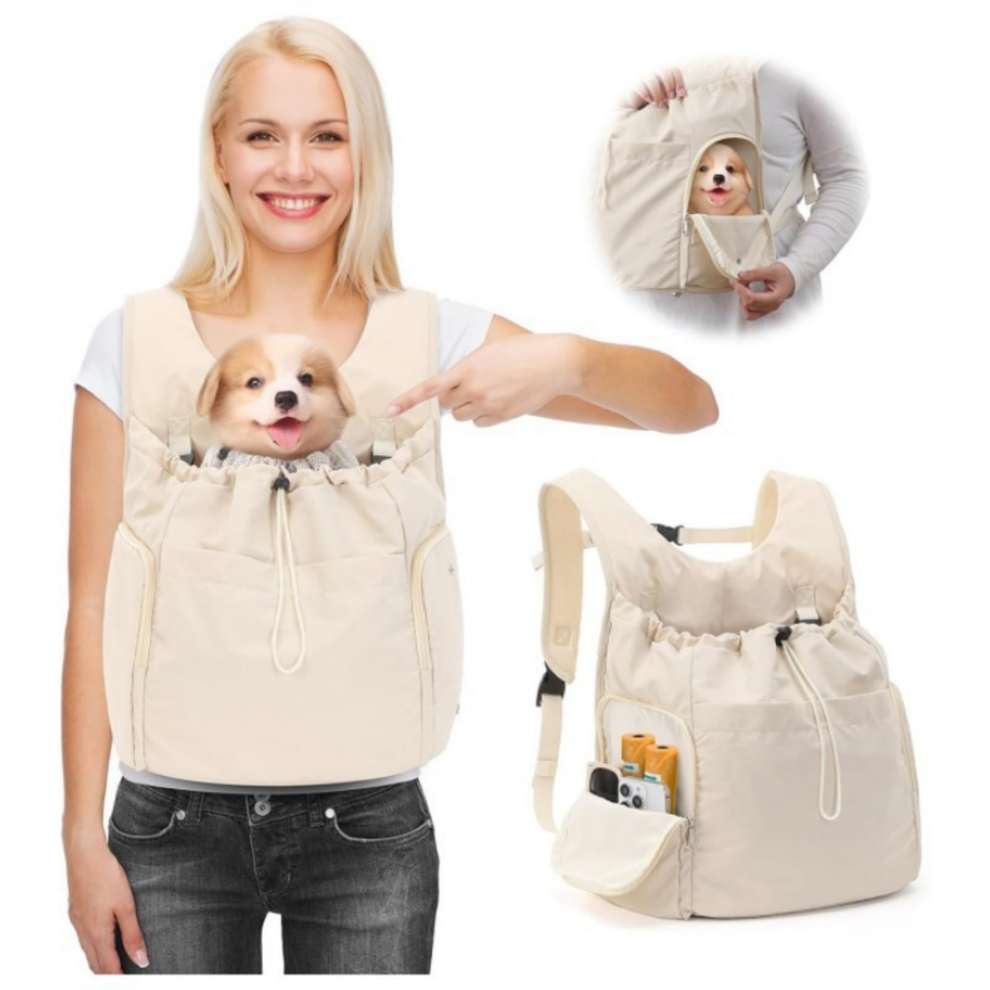 Dog Front Carrier Backpack Item No#12744 - Image 8