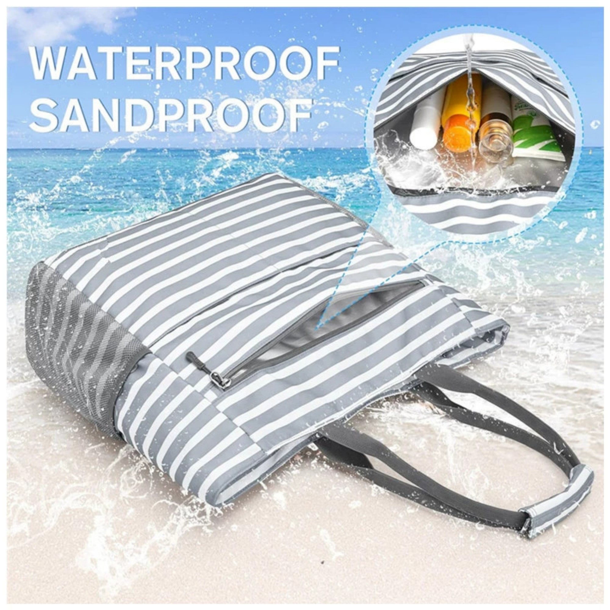Beach Tote Bag Item No#12762 - Image 6