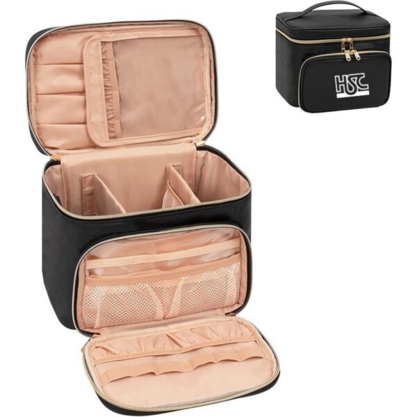 Compact Travel Makeup Organizer Bag Item No#12770