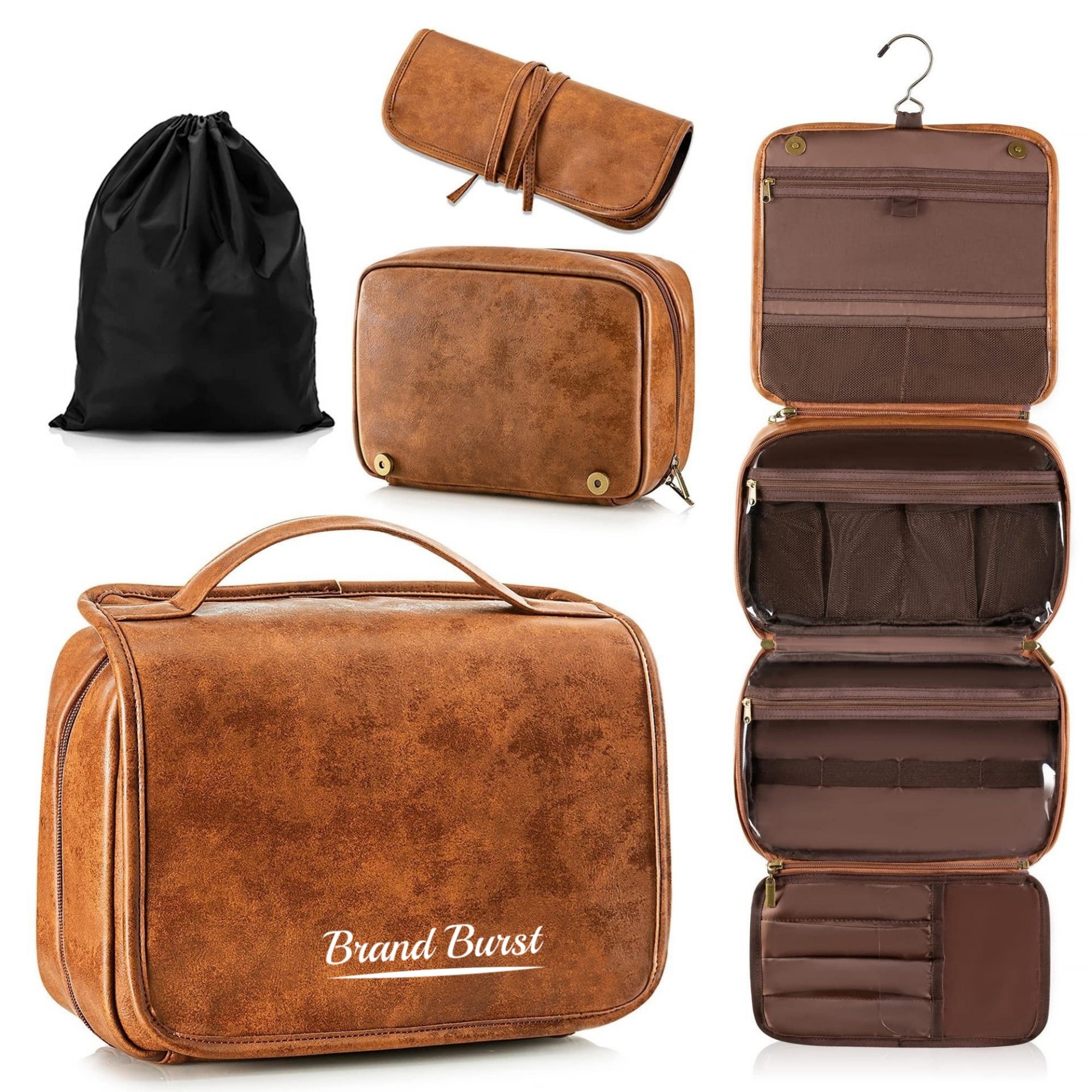 3-in-1 Hanging Toiletry Bag Item No#12772