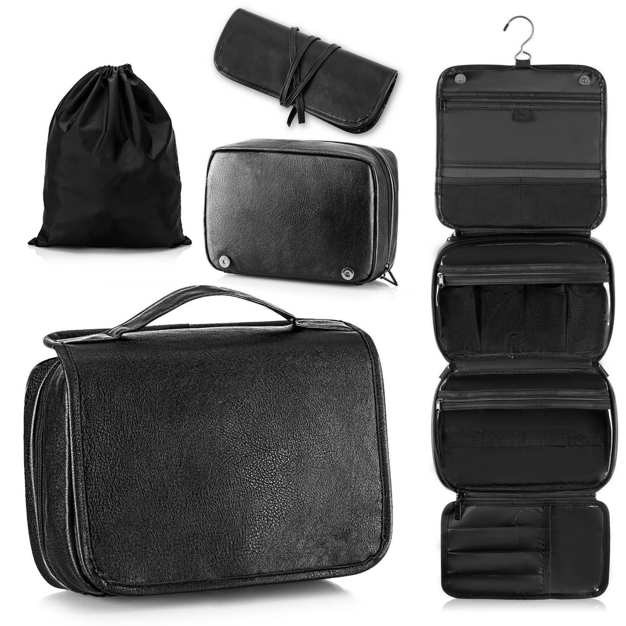 3-in-1 Hanging Toiletry Bag Item No#12772 - Image 10