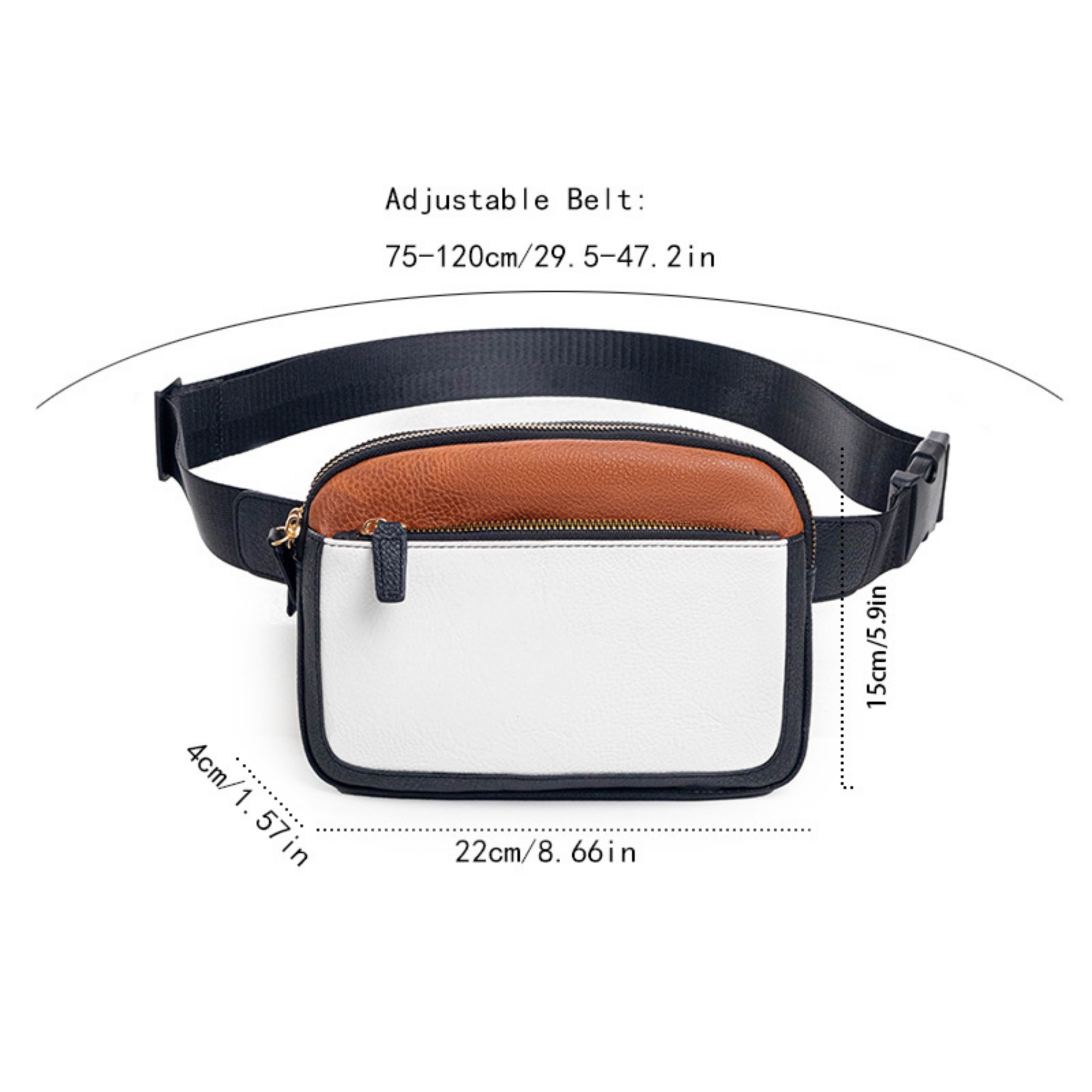 Mini Everywhere Crossbody Waist Bag Item No#12775 - Image 3