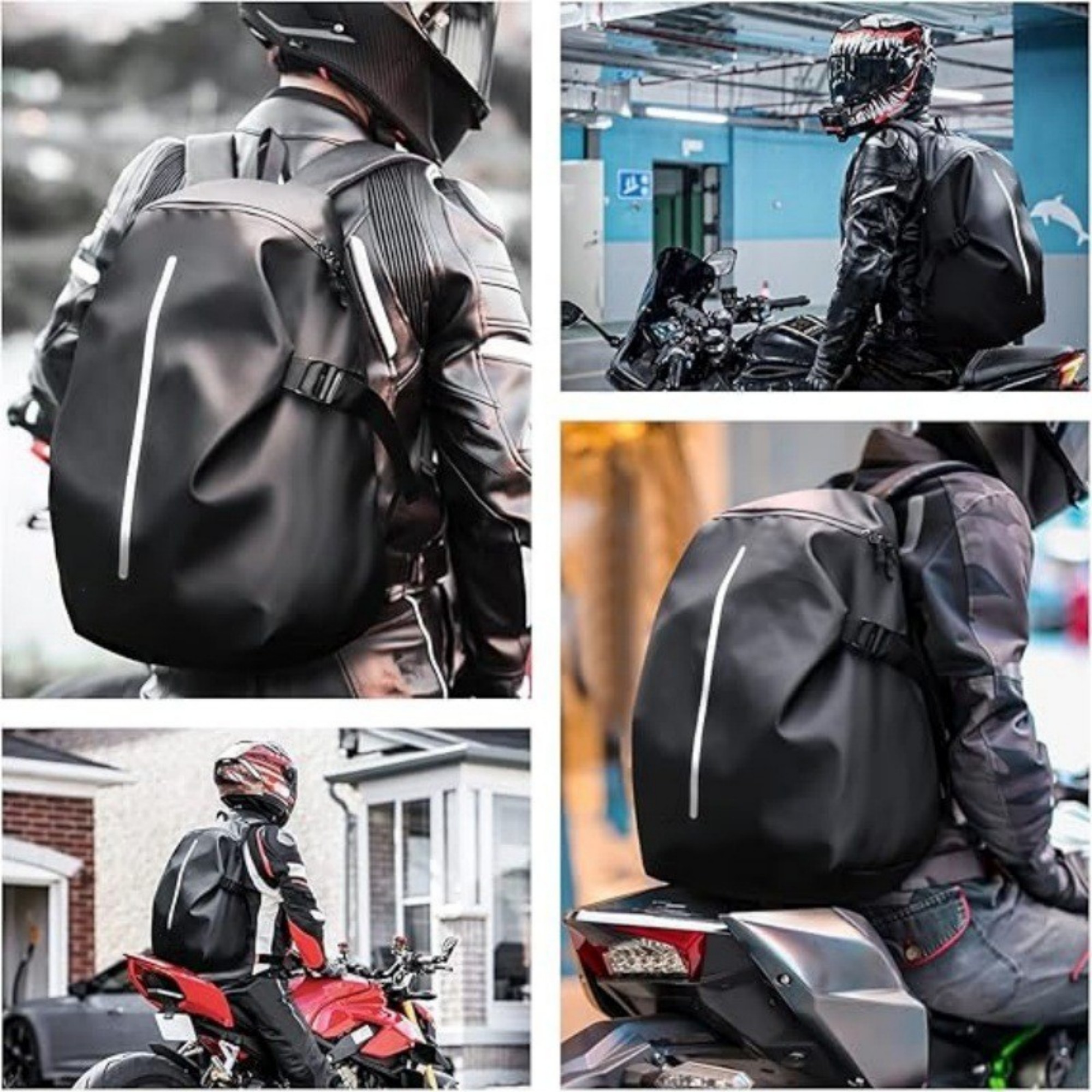 Waterproof Motorcycle Backpack Item No#12782 - Image 4