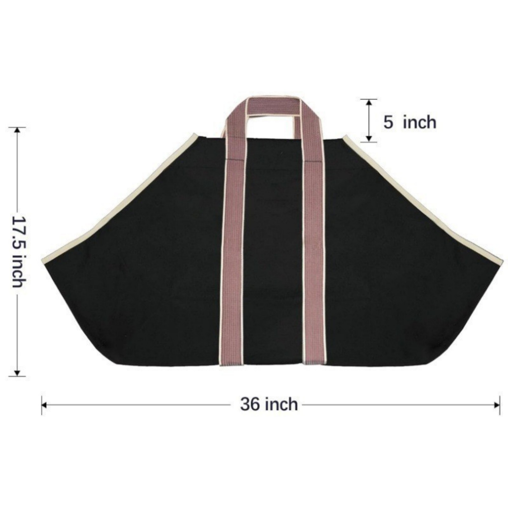 Large Canvas Log Tote Bag Item No#12787 - Image 3