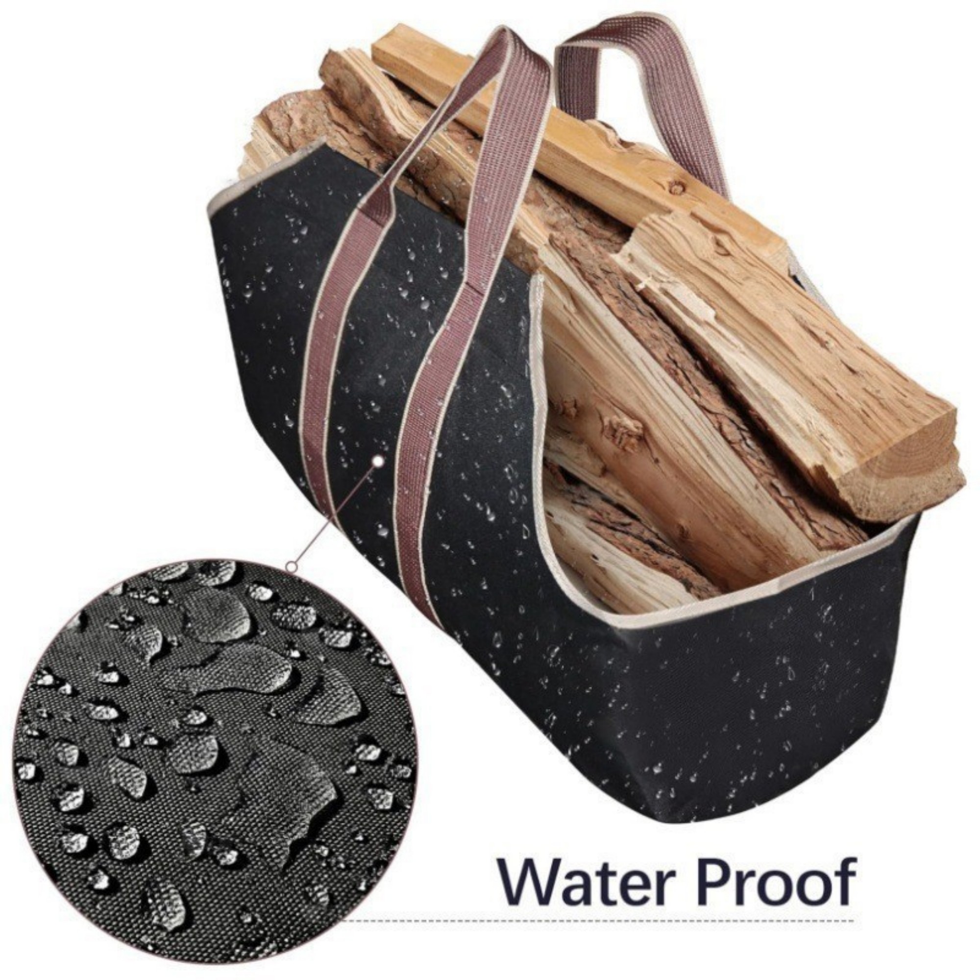 Large Canvas Log Tote Bag Item No#12787 - Image 5