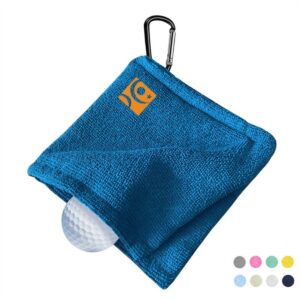Clip-On Microfiber Golf Ball Towel Item No#12803