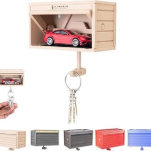 Car Garage Key Holder With Opening Door Item No#12818