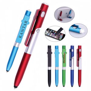 4 In 1 Touchscreen Ballpoint Pen Item No#12825