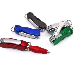 Folded Nail Clippers Ballpoint Pen Item No#12826