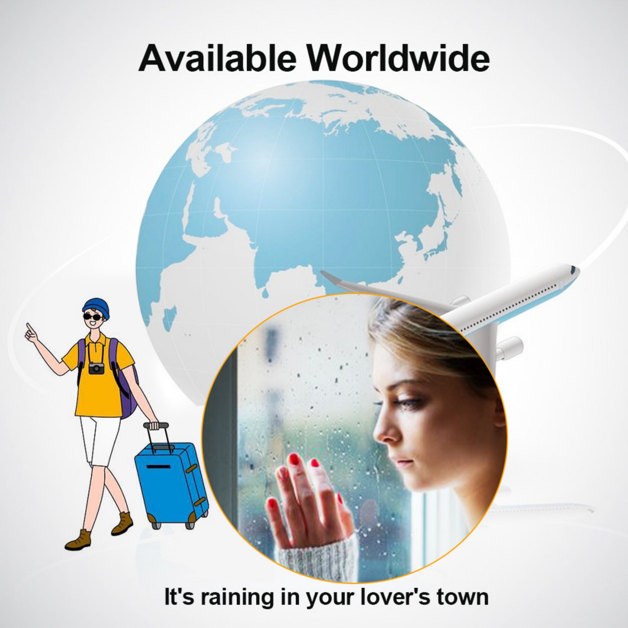 Digital Clock With Weather Temperature And Humidity Item No#12847 - Image 9