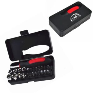 25 Piece Bit and Socket Tool Set Item No#12883