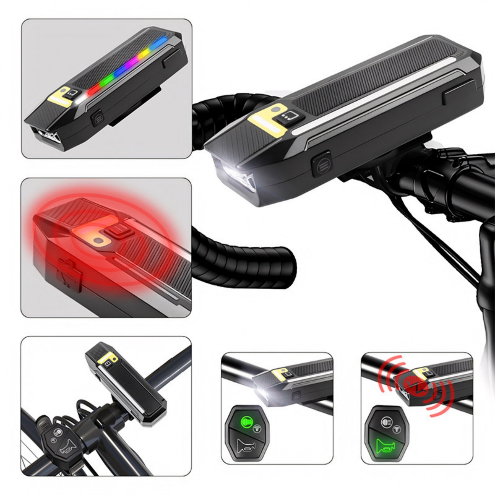 Smart Light-Sensing LED Bike Light Item No#12908 - Image 3
