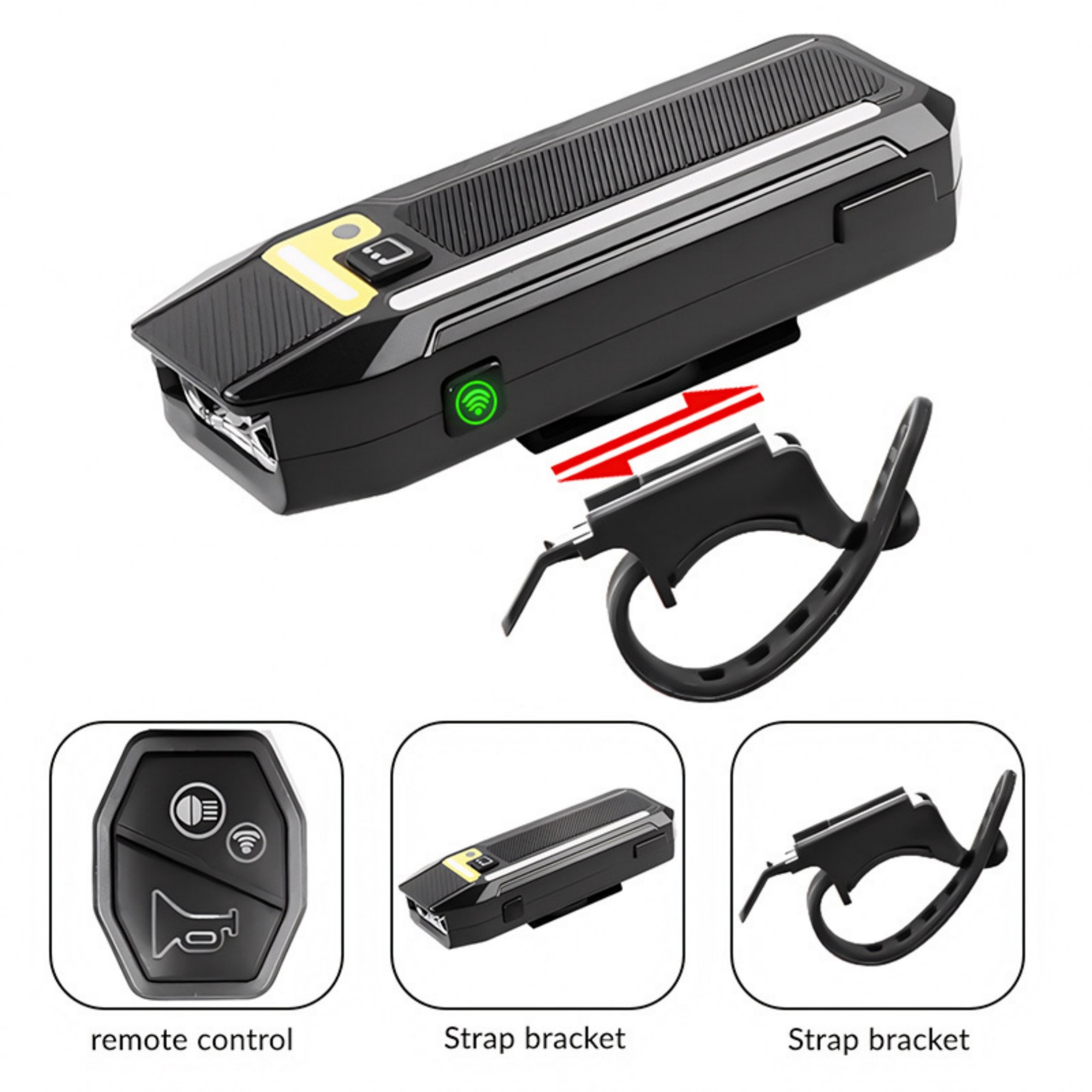 Smart Light-Sensing LED Bike Light Item No#12908 - Image 6