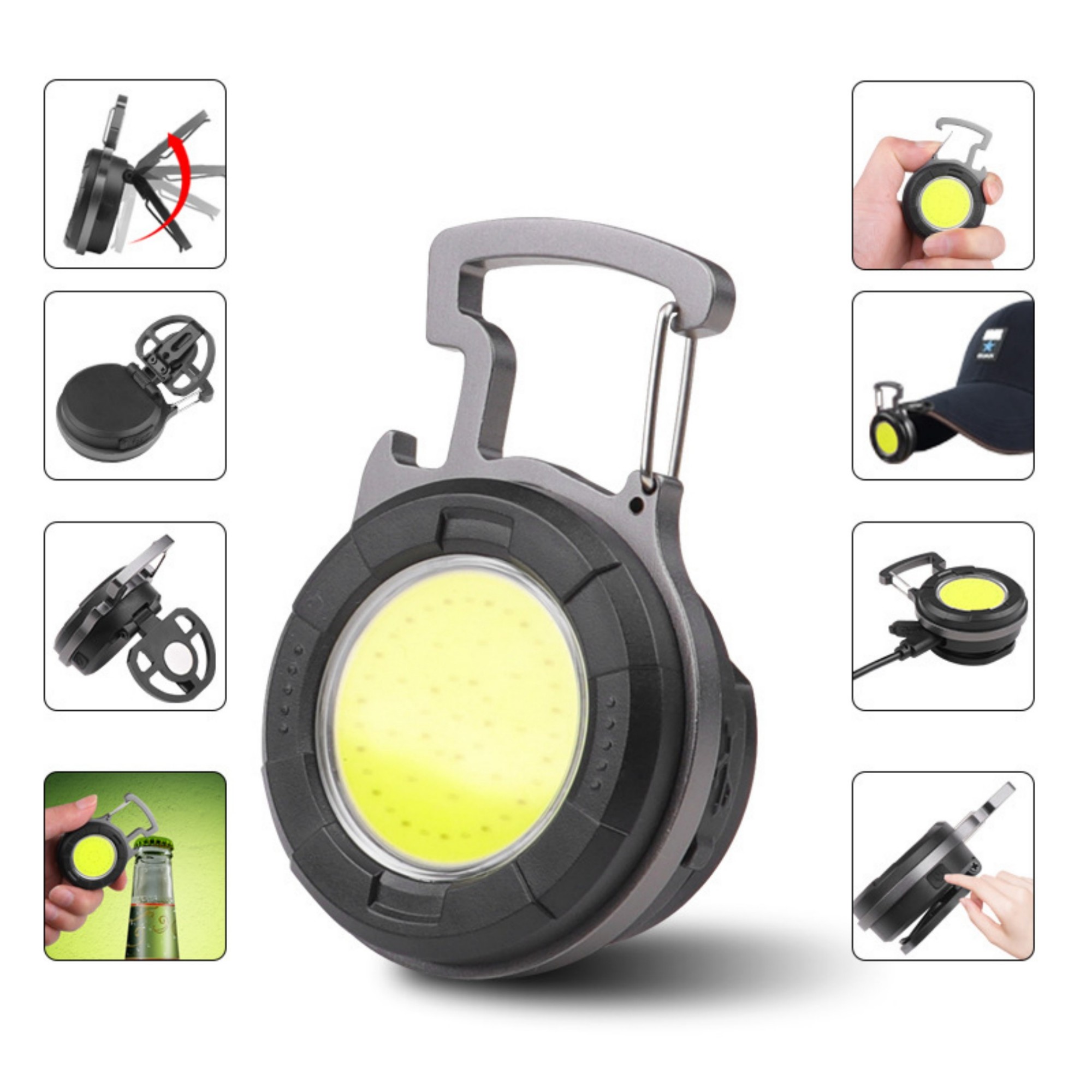 Multi-Function Mini Keychain Light Item No#12910 - Image 3