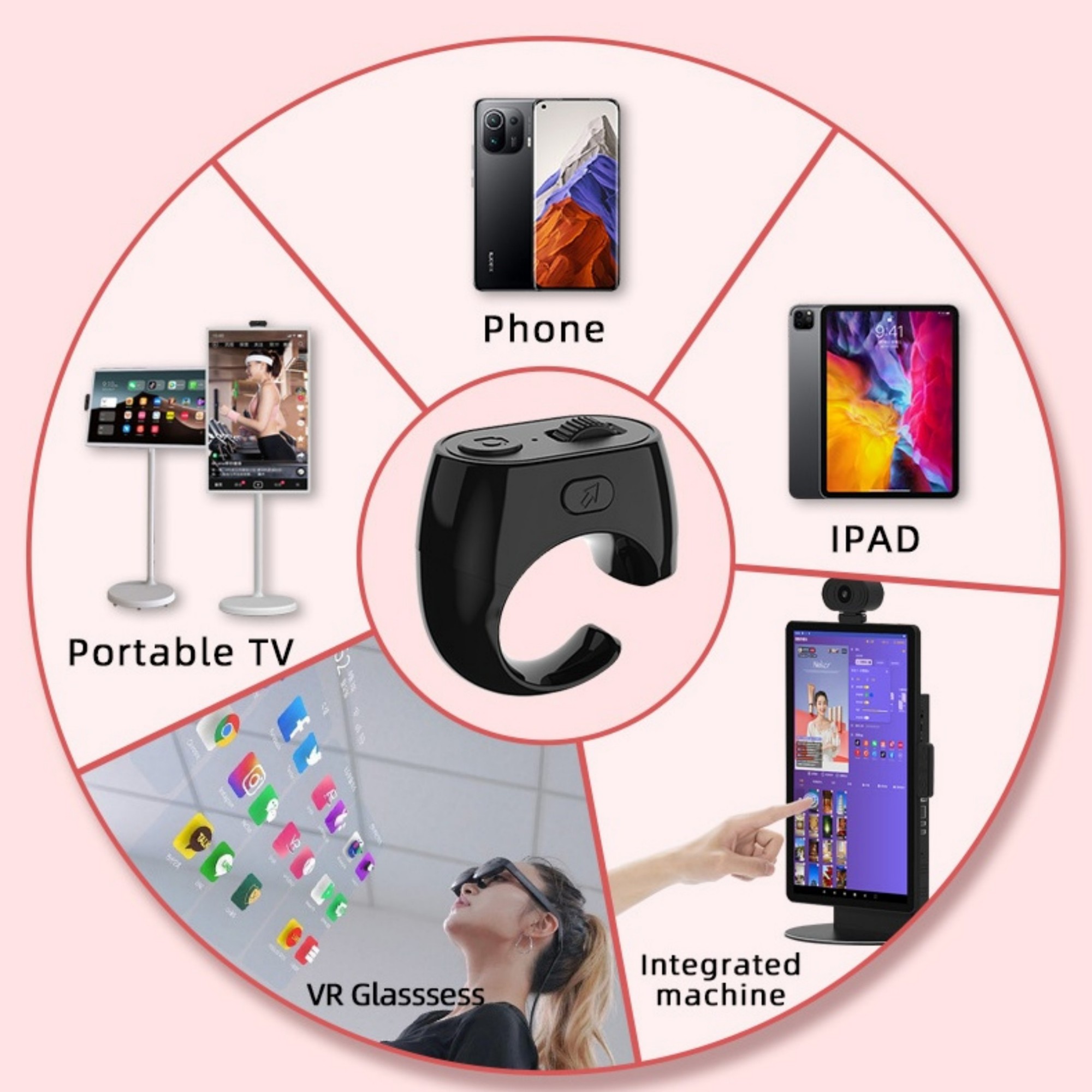Mini Wireless Keyboard With Touchpad Item No#12932 - Image 6