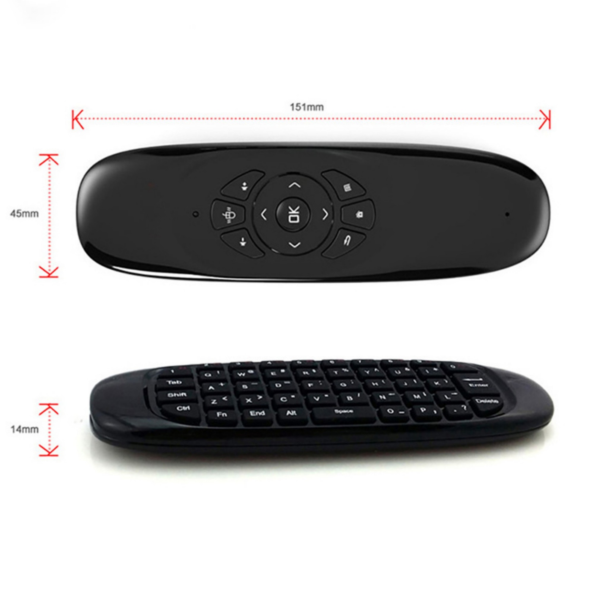 Wireletss Keyboard With Flying Mouse Item No#12937 - Image 3