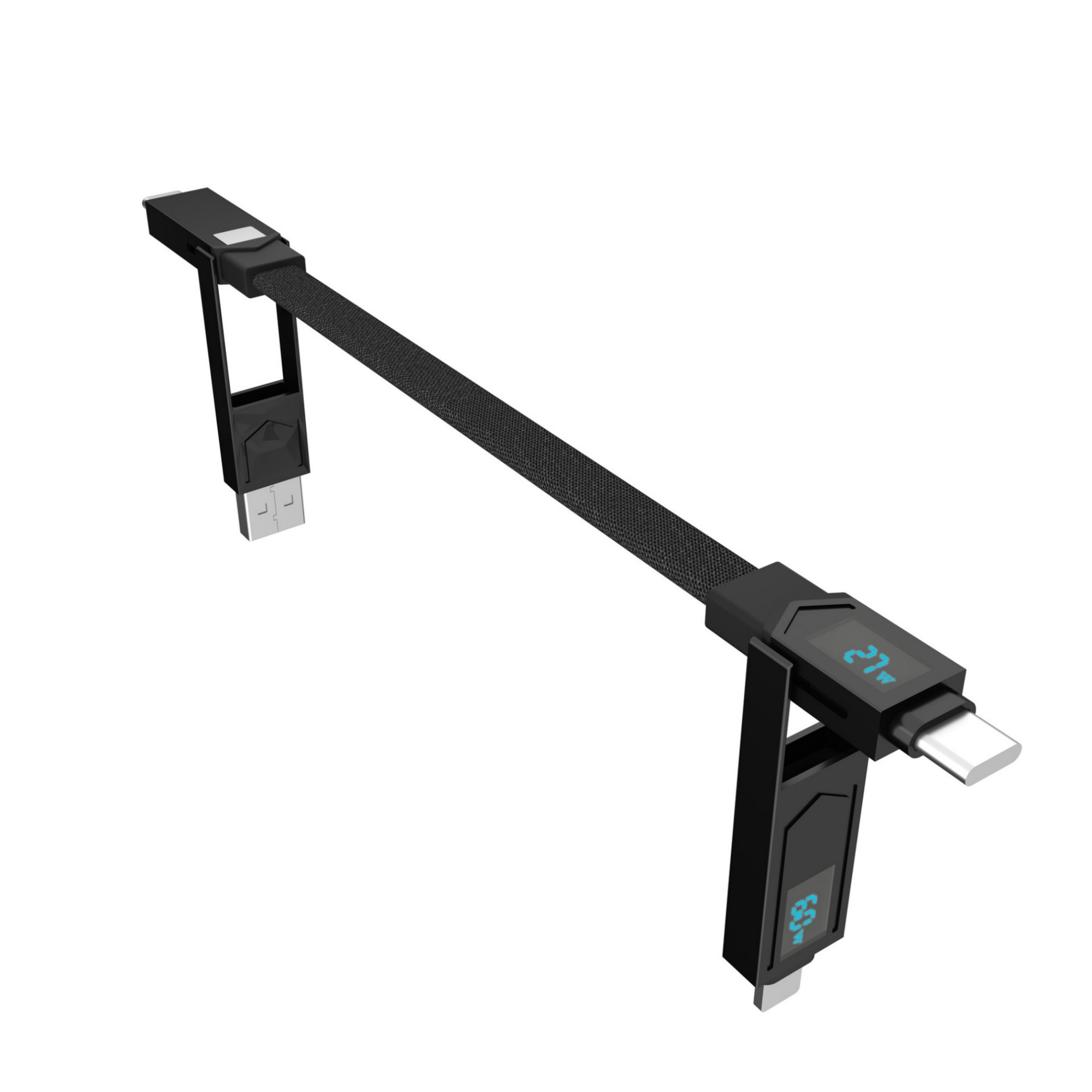 Magnetic 4 in 1 Multi Charging Cable With LED Display Item No#12948 - Image 4