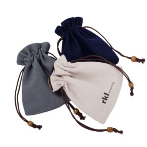 Reusable Canvas Drawstring Bags Item No#12966