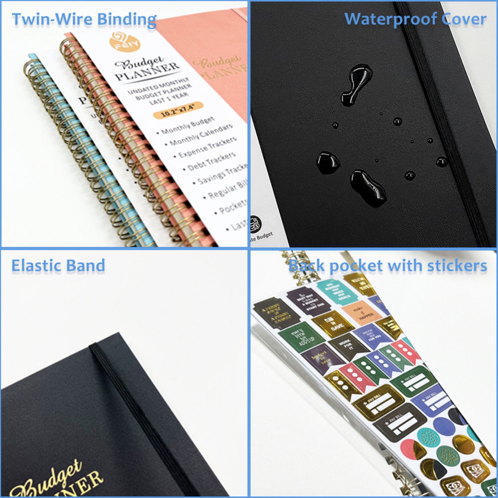 16K Financial Planning Notebook Item No#12971 - Image 3