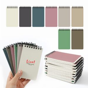 A7 120 Pages Small Top Spiral Notebooks Item No#11787