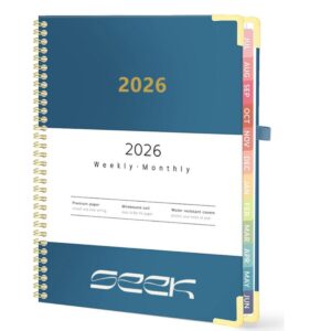 2026 A5 Hardcover Calendar Planner Item No#11795