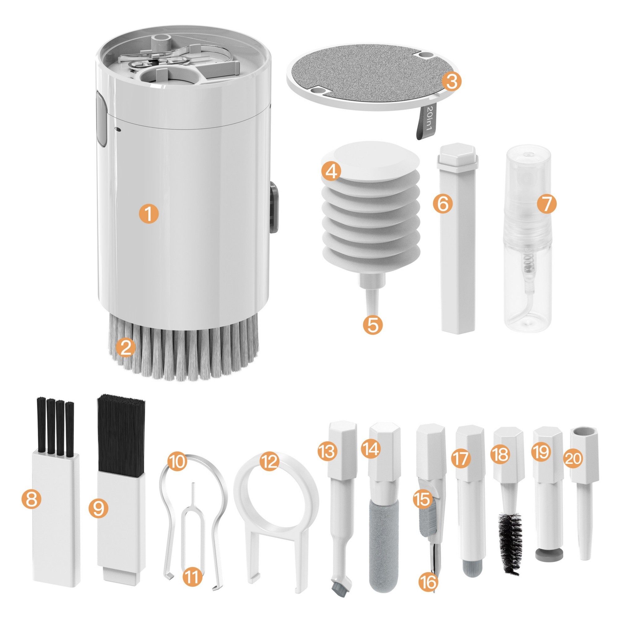 20 In 1 Electronic Device Clean Tool Kit Item No#11815 - Image 4