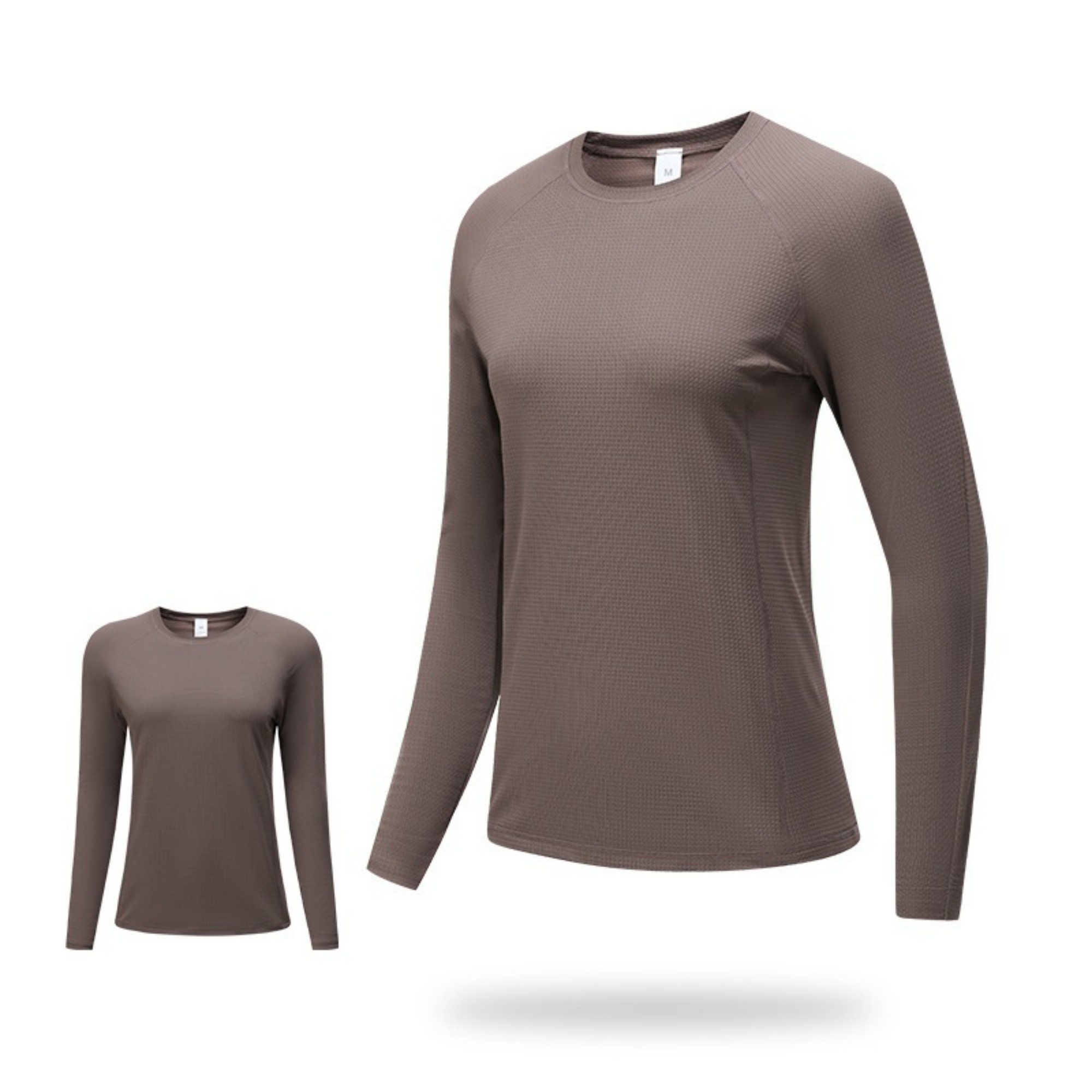 Unisex Long Sleeve Crewneck Breathable T-Shirt Item No#11838 - Image 15