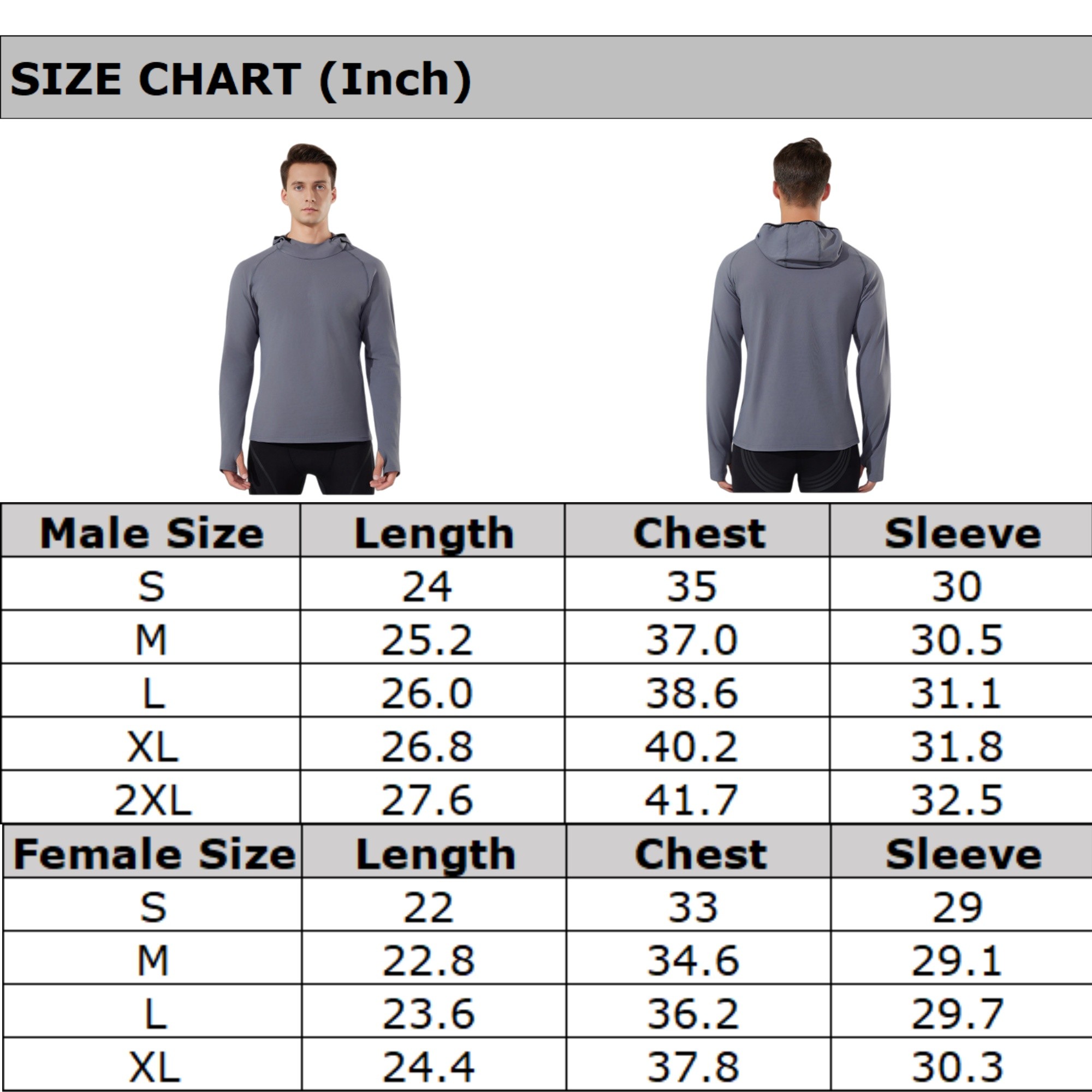 Unisex Fleece Lined Sports Hoodie Item No#11839 - Image 3