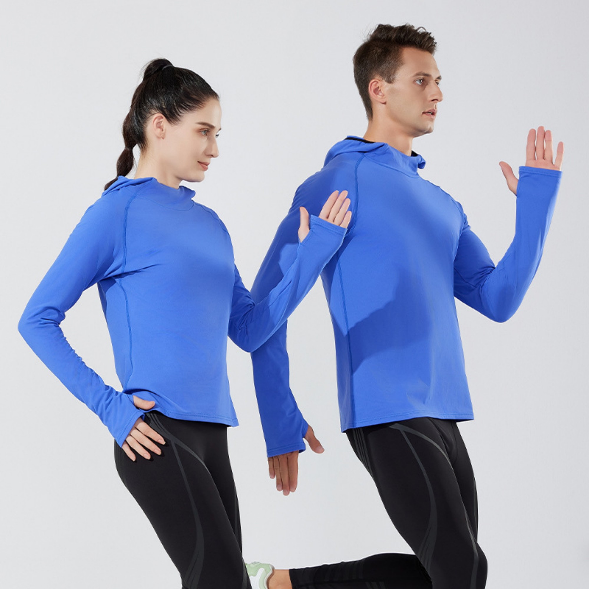 Unisex Fleece Lined Sports Hoodie Item No#11839 - Image 5