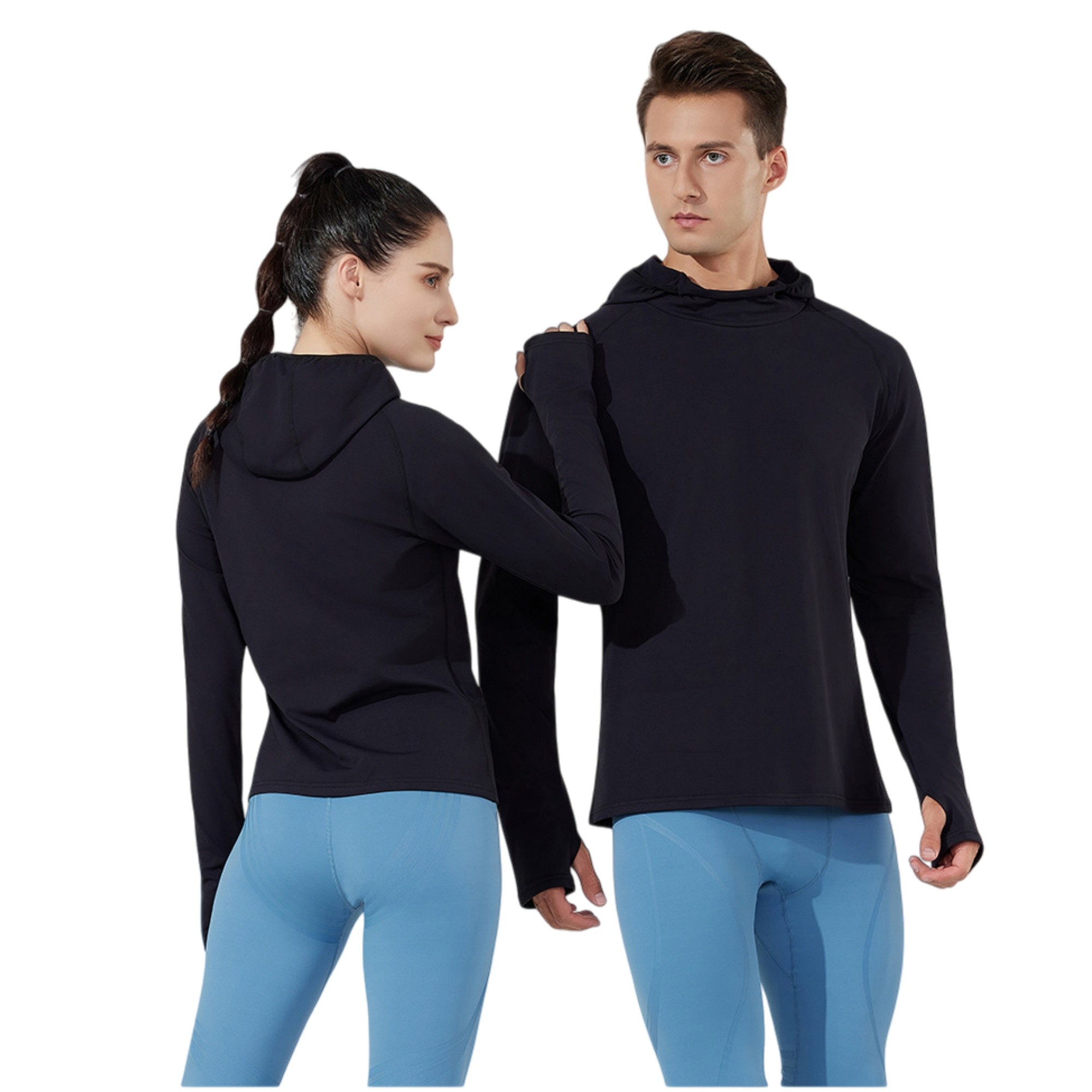 Unisex Fleece Lined Sports Hoodie Item No#11839 - Image 6