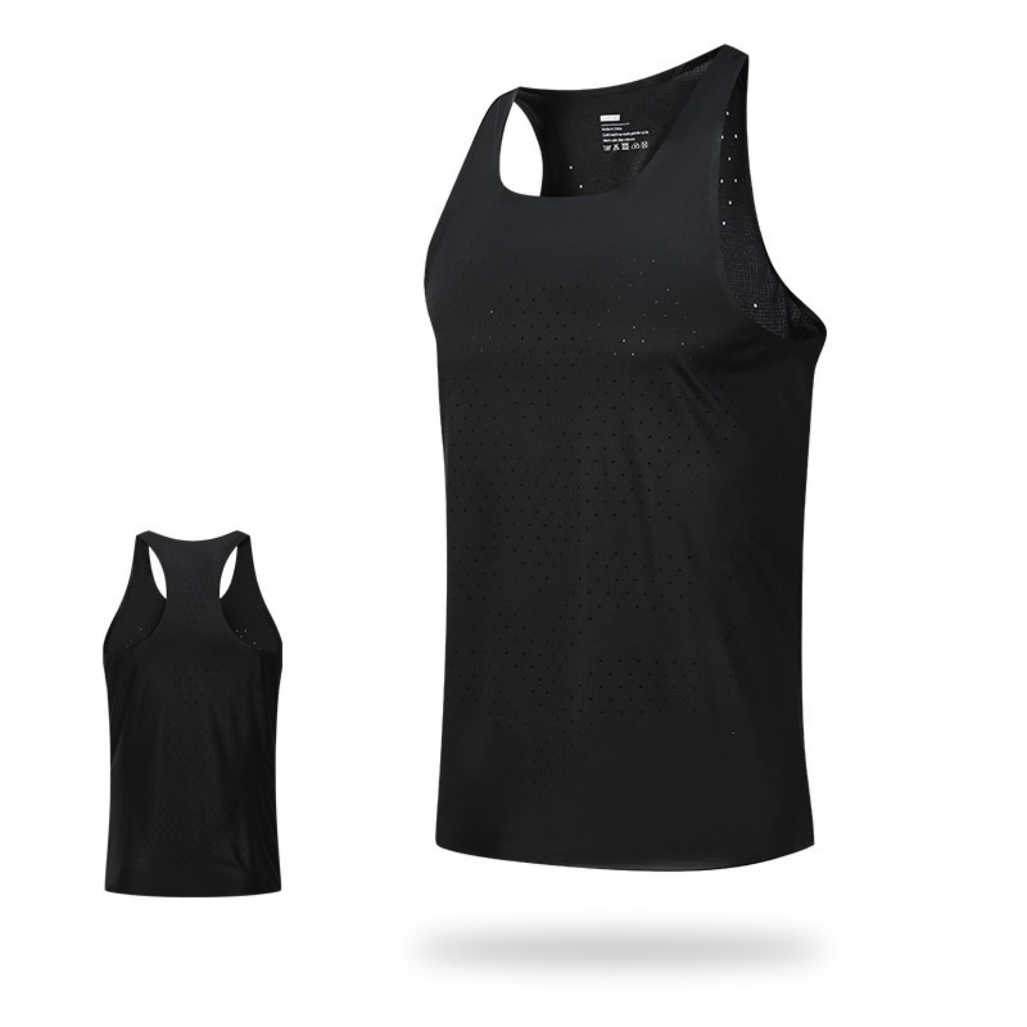 Unisex Sports Quick Dry Breathable Tank Top. Item No#11840 - Image 11