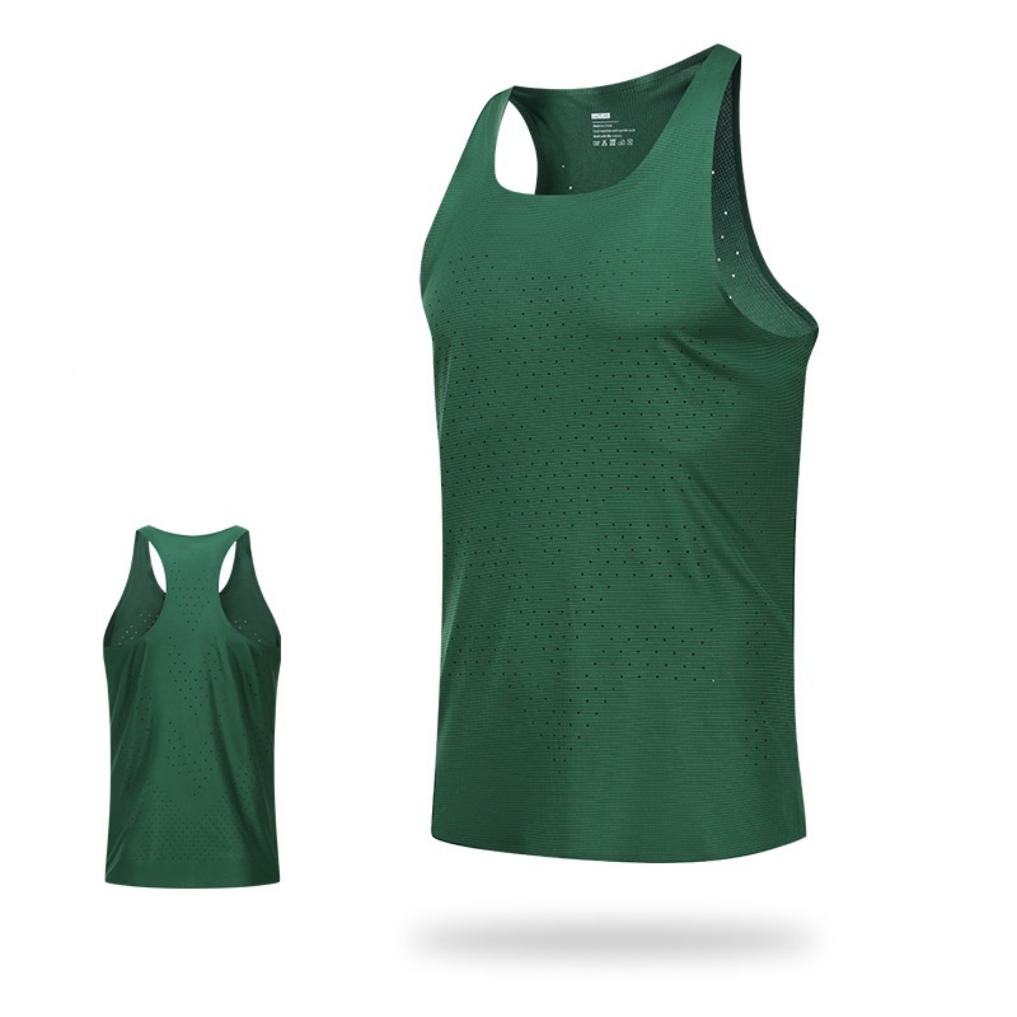 Unisex Sports Quick Dry Breathable Tank Top. Item No#11840 - Image 12