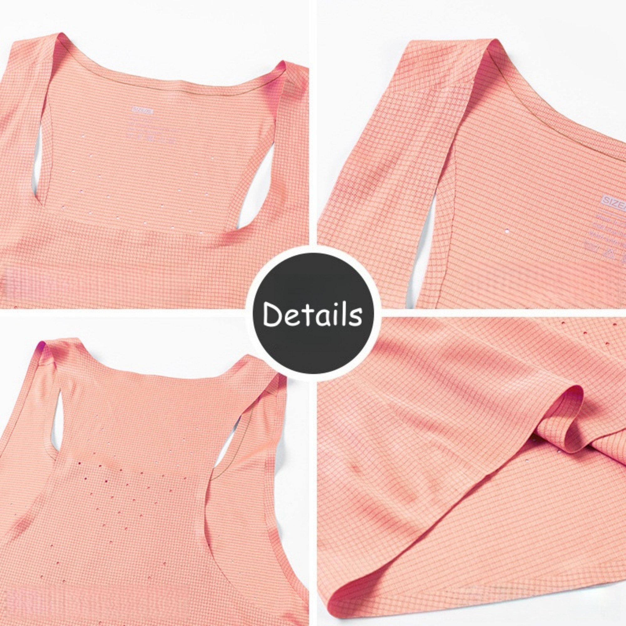 Unisex Sports Quick Dry Breathable Tank Top. Item No#11840 - Image 4