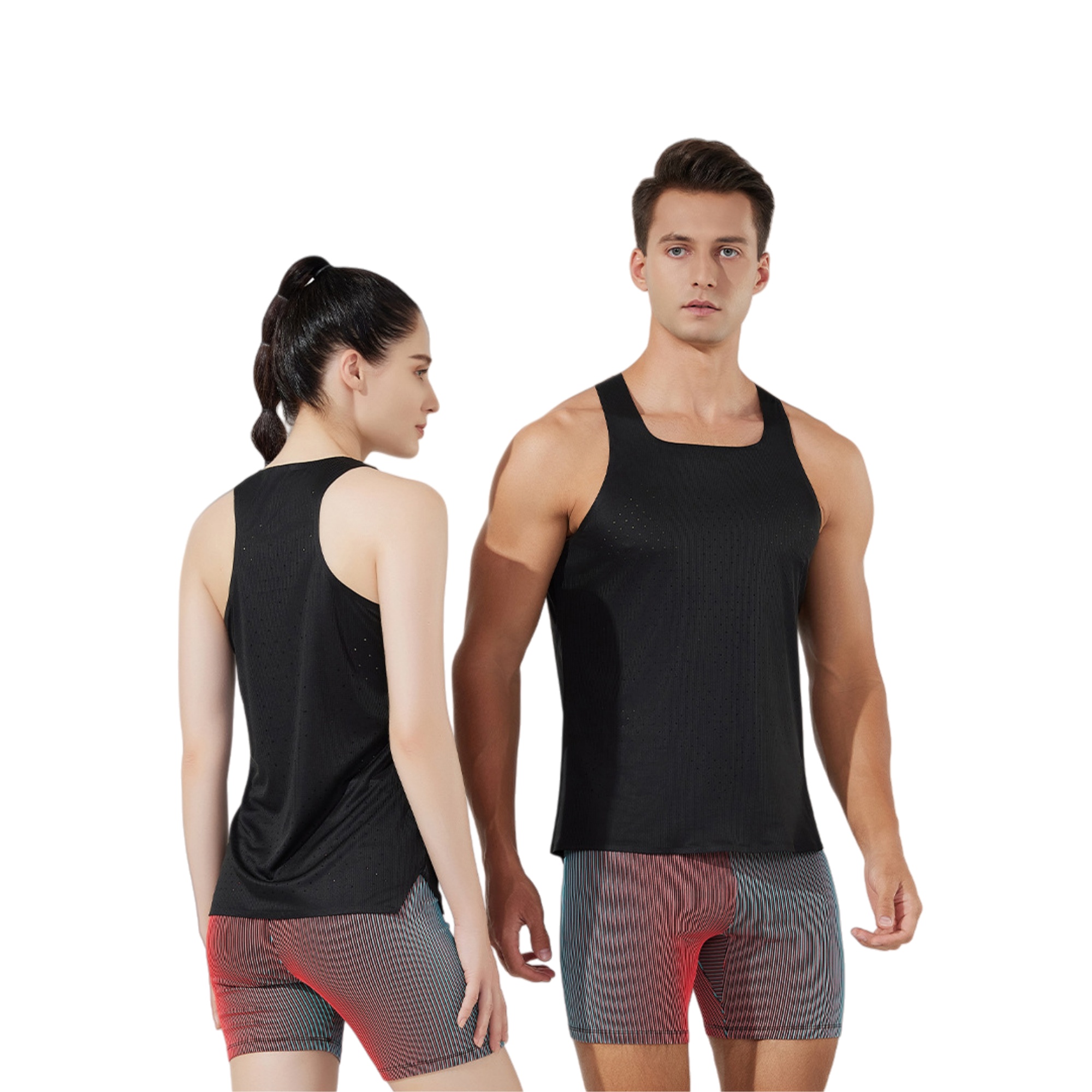Unisex Sports Quick Dry Breathable Tank Top. Item No#11840 - Image 6