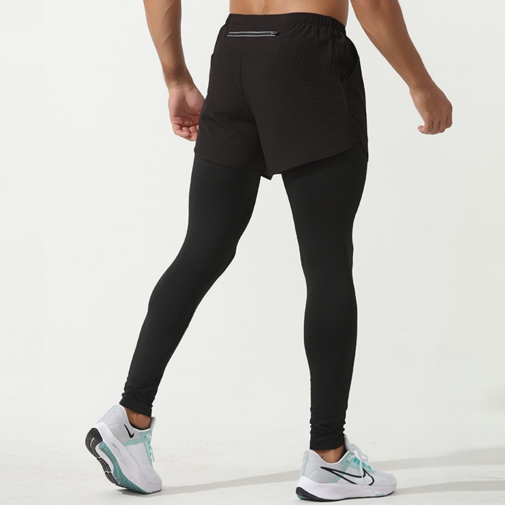 Unisex Compression Pants With Shorts Item No#11842 - Image 6