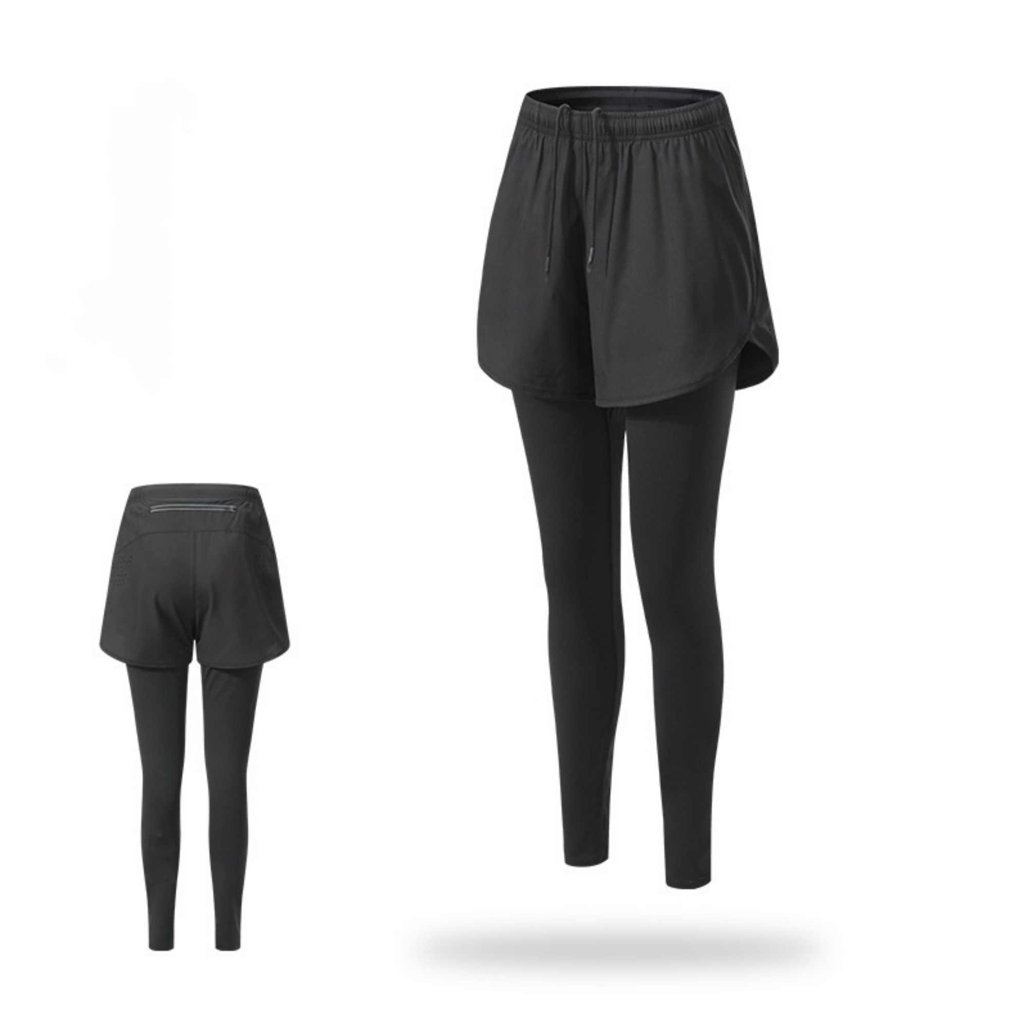 Unisex Compression Pants With Shorts Item No#11842 - Image 9