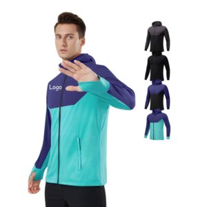 Men's Color Blocking Softshell Jacket Item No#11844