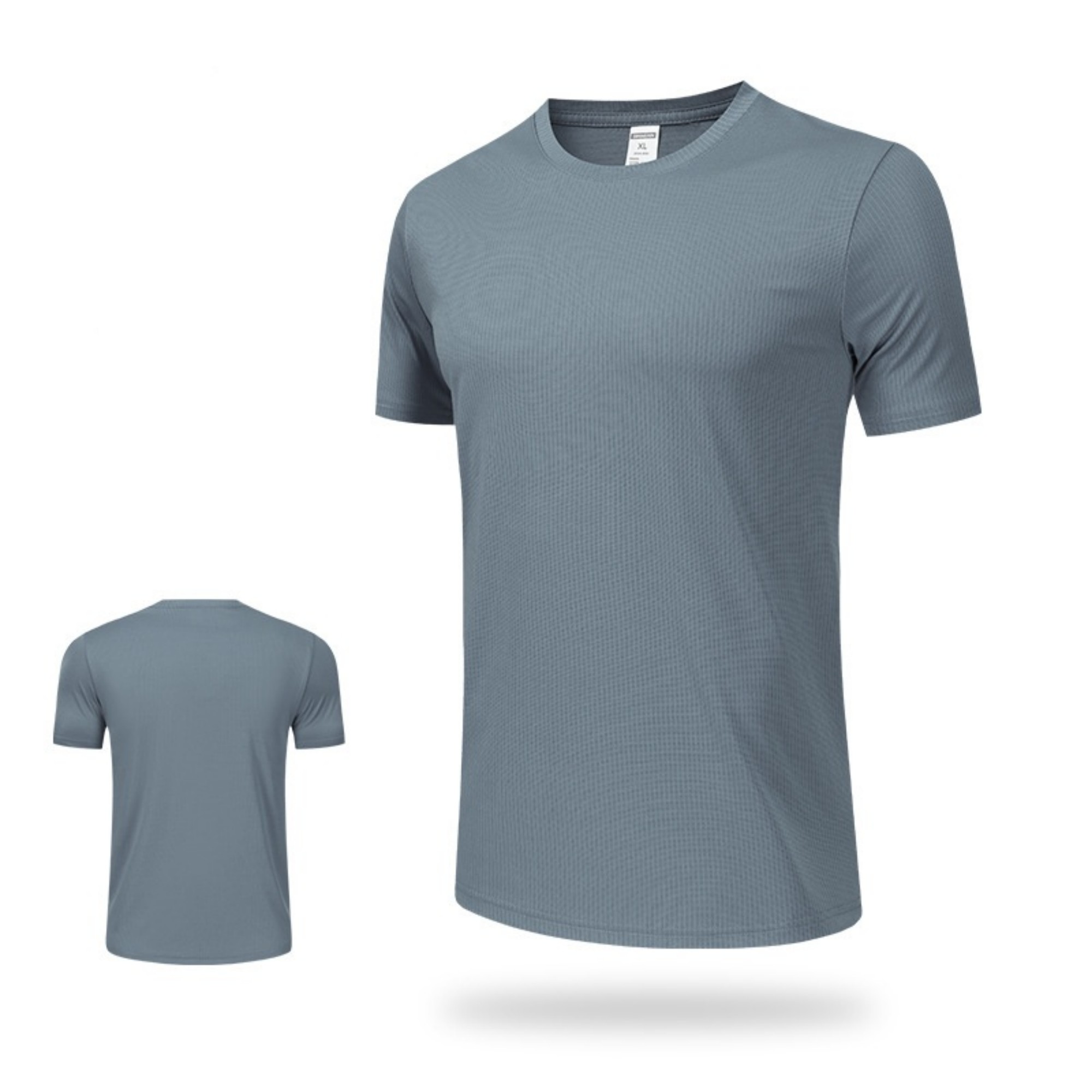 Men's Athletic Round Neck Sleeve T-Shirt Item No#11851 - Image 6