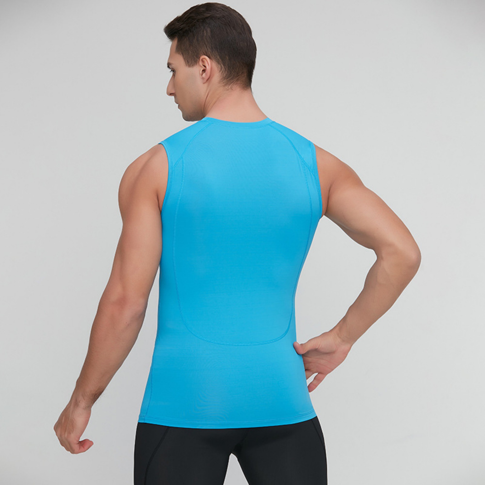 Men's Athletic Sleeveless Shirts Item No#11854 - Image 6