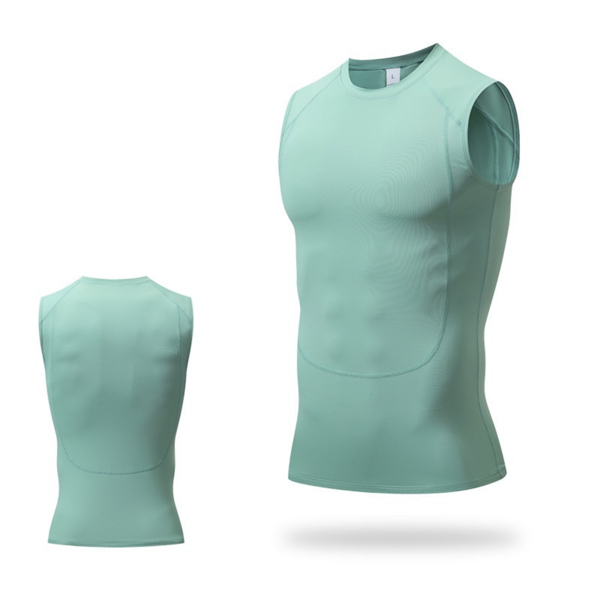 Men's Athletic Sleeveless Shirts Item No#11854 - Image 7