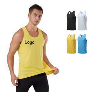 Men's Lightweight And Breathable Fitness Tank Tops Item No#11855