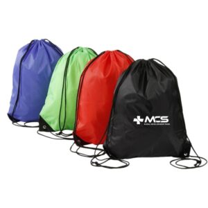 Solid Color Drawstring Backpacks Item No#11858