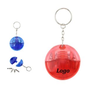 Mini Keychain Portable Screwdriver Tool Set Item No#11868