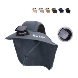 Wide Brim Hat With A Solar Fan Item No#11871