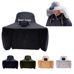 Solar Powered Cooling Fan Hat Item No#11872