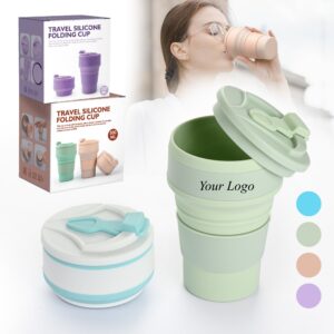 Collapsible Silicone Travel Cup Item No#11878