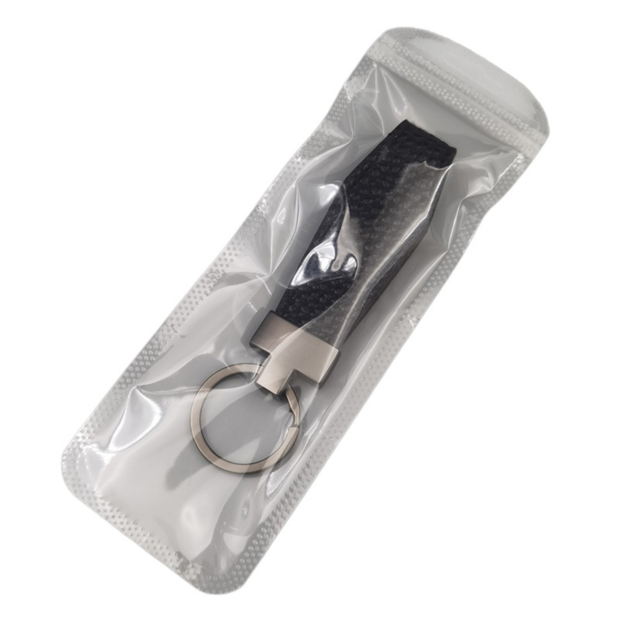 PU Leather Keychain With Polished Metal Accents Item No#11896 - Image 4