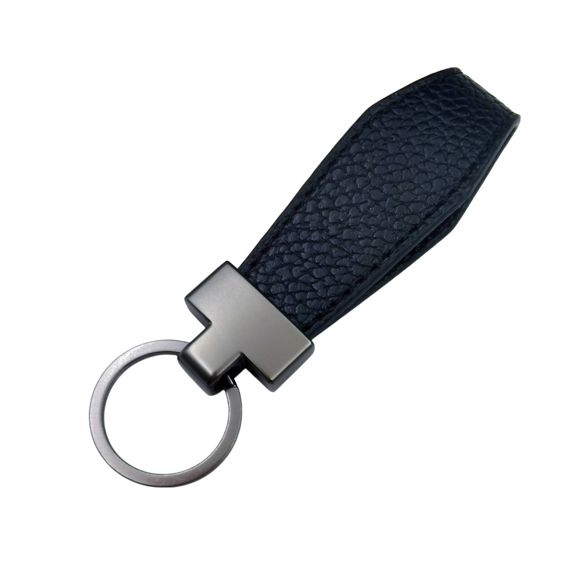 PU Leather Keychain With Polished Metal Accents Item No#11896 - Image 5