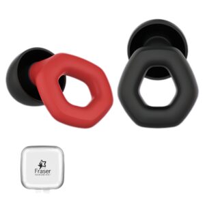 Hexagonal Design Silicone Earplugs Item No#11911